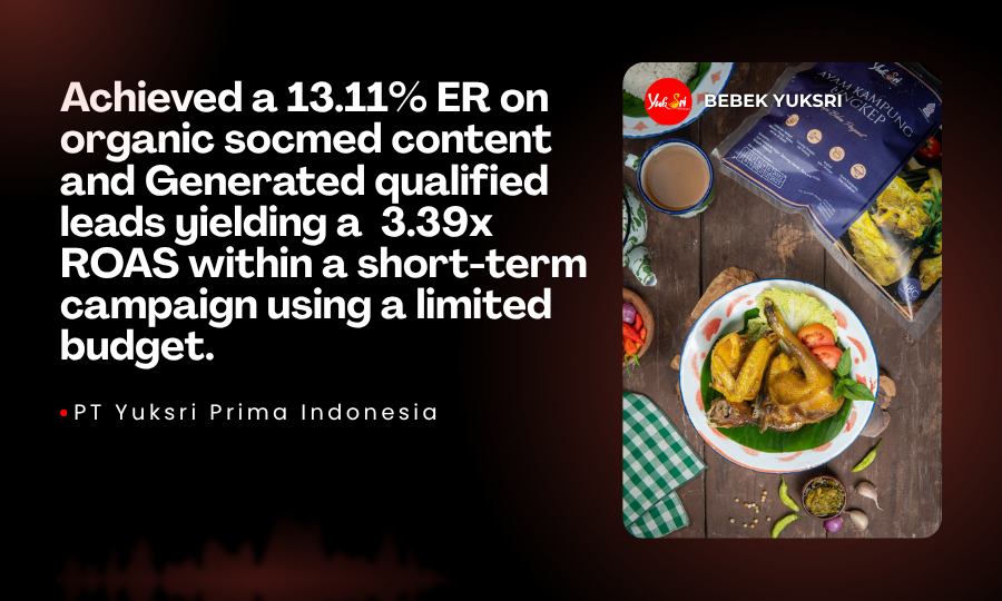 Bebek Yuksri – Branding & Marketing
