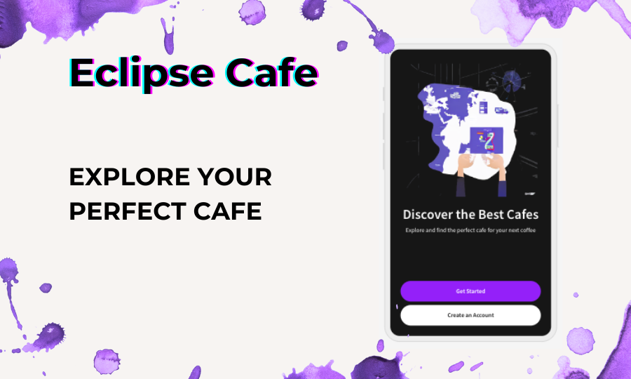 Eclipse Cafe Mobile App UI UX Design