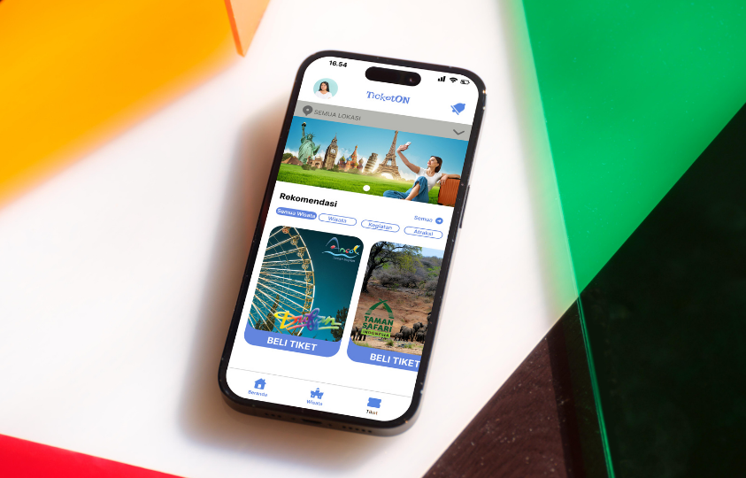 TicketON Mobile App UI UX Design