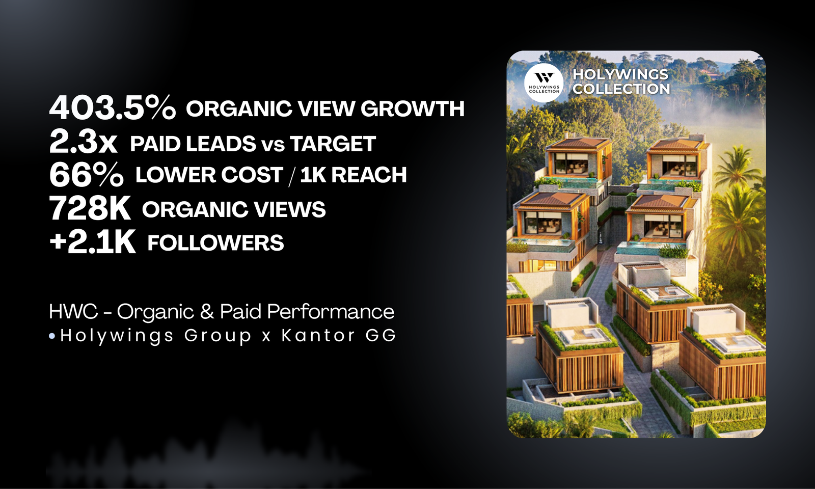 Holywings Collection – Integrated Organic & Paid Performance